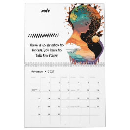 2027 Calendário Celestial Personalizável - Adicion