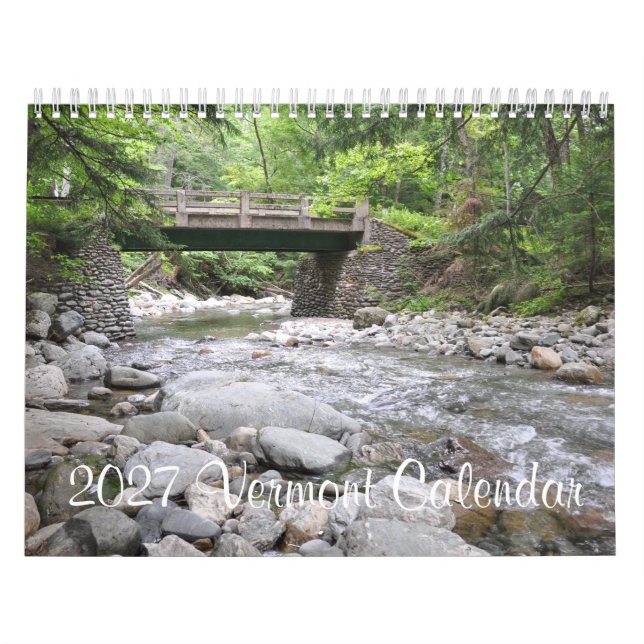2027 Vermont - Calendário (Capa)