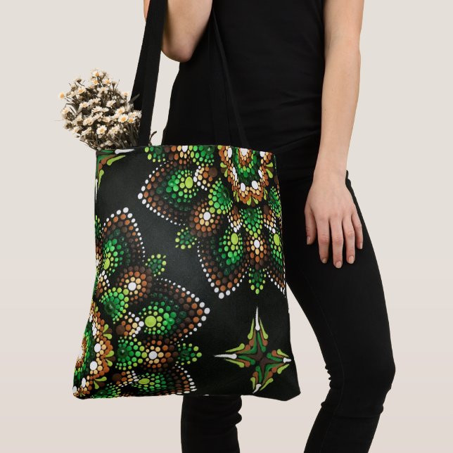 205 - Nature Mandala - Tote Bag (Close Up)
