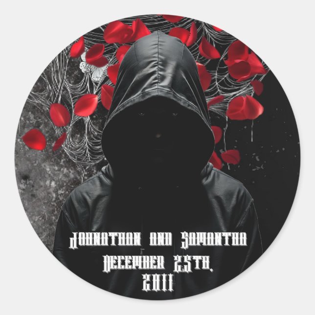 20 - 1,5" Favor Autocolantes Assaltando Adeline Za (Frente)