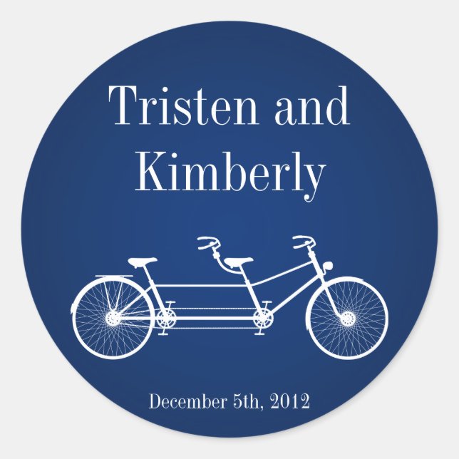 20 - 1,5" Favor Autocolantes Marinho Bike Duplo Az (Frente)