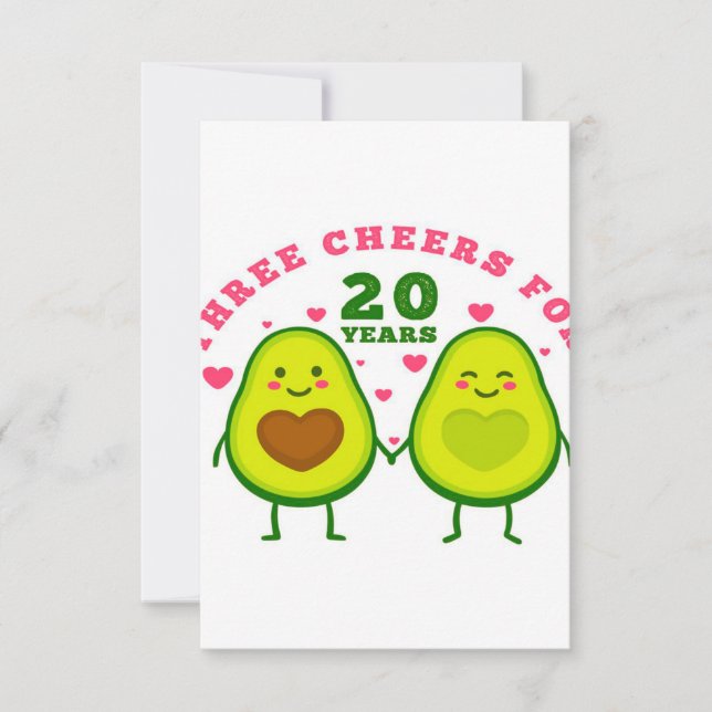 20 anos de casamento| oferta do marido RSVP ca (Frente)