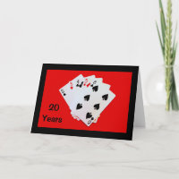 20 Anos É Grande Coisa! Cartão de aniversário