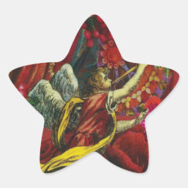 20 Autocolantes em forma de estrela com Anjo de Na