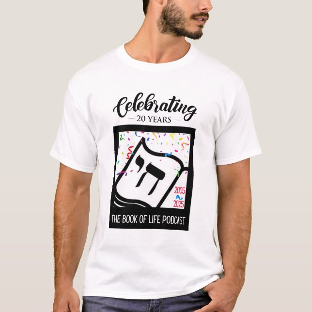 20 do Livro da Vida - Camiseta do Aniversário (M) (Frente)