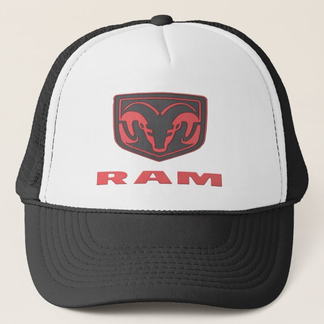 20 dodge ram vermelho Acessórios Cabelo Bonés  (Frente)
