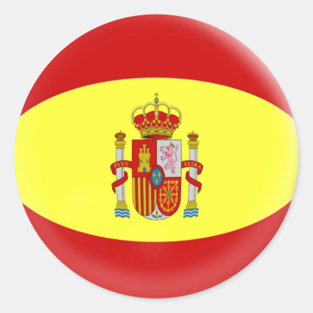 20 pequenos autocolantes Espanha bandeira espanhol (Frente)