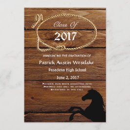 20XX Madeira, Rodeo Style Graduação Anúncio