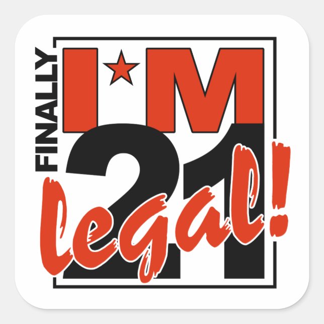 21 & Adesivos LEGAIS (Frente)