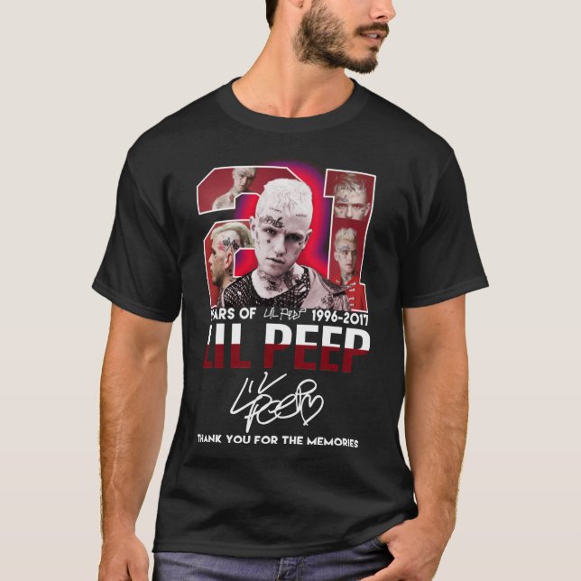 21 Anos De Lil Peep Classic T-Shirt (Frente)