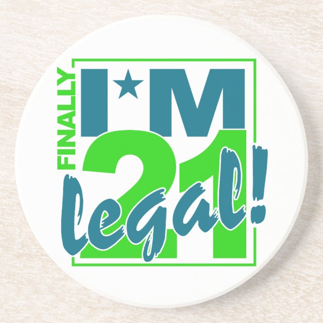 21 & porta copos LEGAL (Frente)