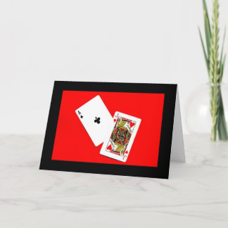 21? Que Sorte! Cartão de Aniversário