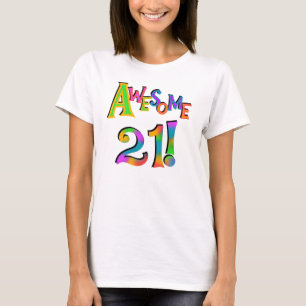 21 t-shirt e presentes impressionantes do