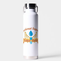 22 oz. Garrafa de água de suporte emocional