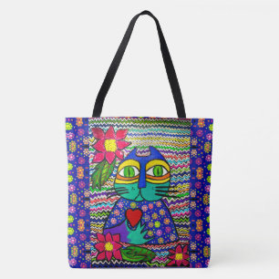 241 - Kisa the Cat - Tote Bag (Gola de Tote)