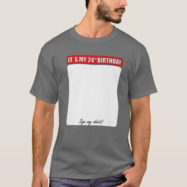 24 ANIVERSÁRIO ASSINAR MINHA CAMISA (Frente)