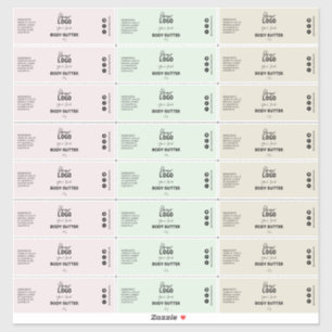 24 Etiquetas De Manteiga Orgânicas Naturais
