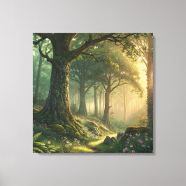 24 Inch Square Custom Canvas Photo Wall Art