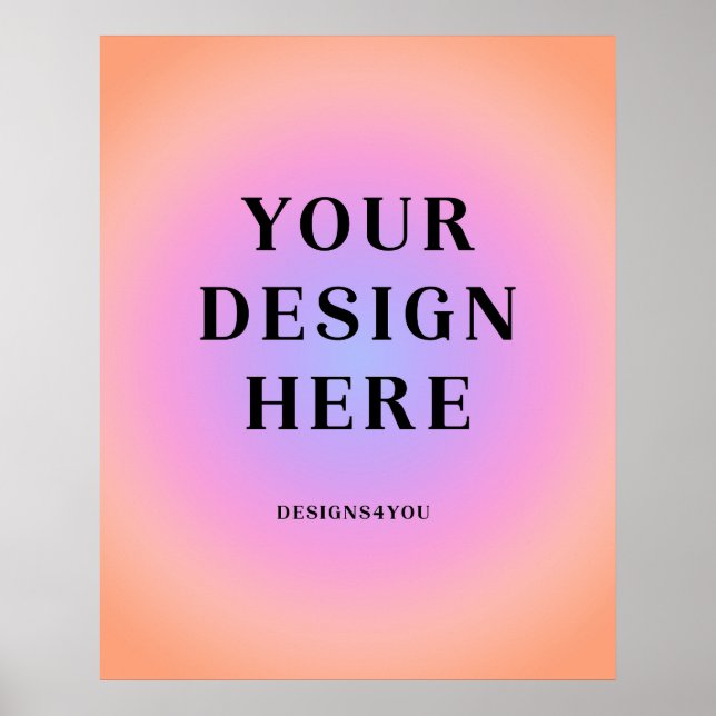 24 x 30 Impressão Vertical (Frente)