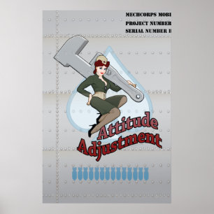 24" x 36" poster da arte do nariz do ajuste da