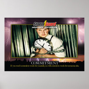 24 x 36" poster "do compromisso" da guarda da