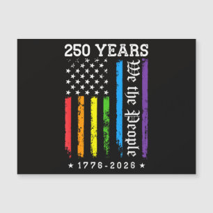 250 Anos de 250º Aniversário EUA LGBT Pr