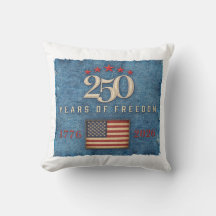 250 Anos de Liberdade - Almofada Decorativa
