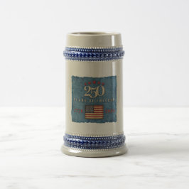 250 Anos de Liberdade - Caneca de Cerveja