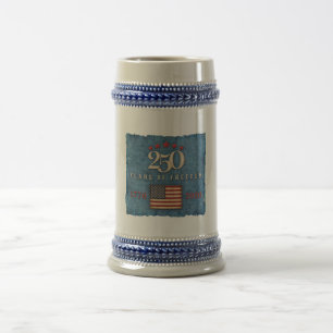 250 Anos de Liberdade - Caneca de Cerveja