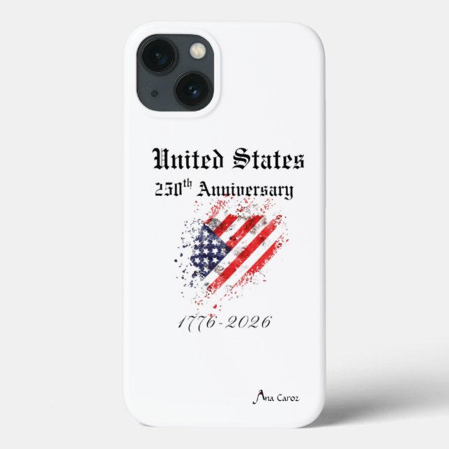 250th USA Anniversary Phone Case Apple (Verso)