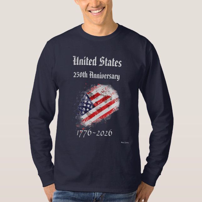 250th USA Anniversary T-Shirt (Frente)