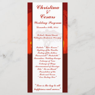25 4 x 9 Programa de Casamento Red Sunset na Áfric