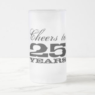25o Presente de vidro da caneca de cerveja do