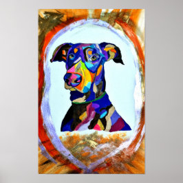 268 - Doberman Love Poster