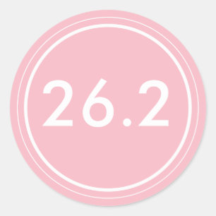 26.2 Adesivo  Rosa com branco