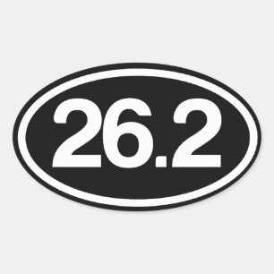 26,2 Etiqueta completa da maratona