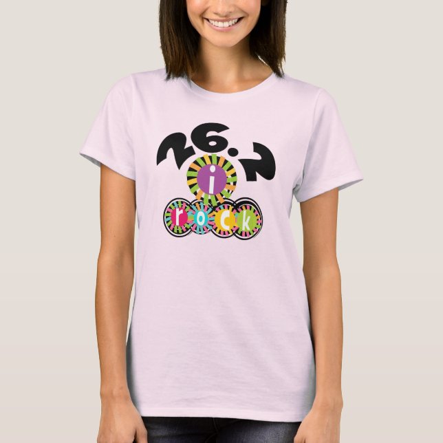 26.2 I Rock T-shirts (Frente)