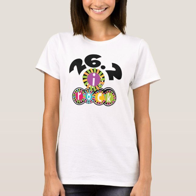 26.2 I Rock T-shirts (Frente)