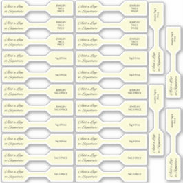 26 Etiquetas De Preço De Joias De Foto - Corte Per