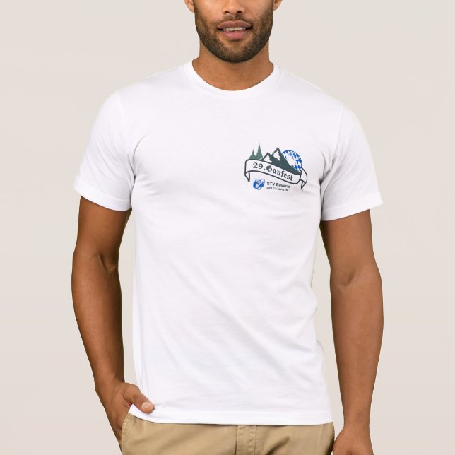 29. Gaufest - T-shirt (mens) (Frente)