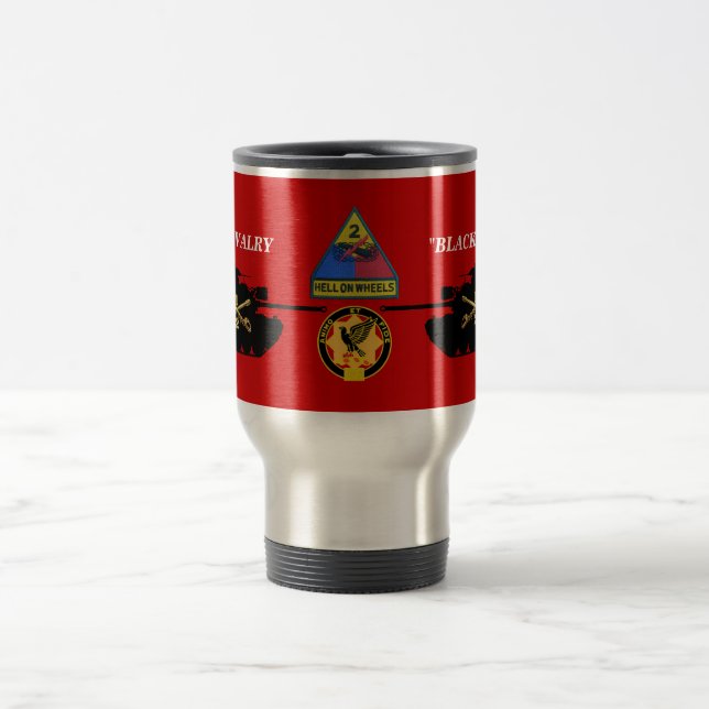 2/1st Caneca da cavalaria M48A3 Patton (Centro)