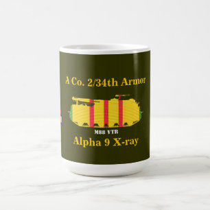 2/34th Armadura, 25os Inf. Div. Caneca de M88 VTR