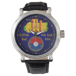 2/47th Inf. Relógio cruzado da trilha dos rifles