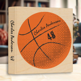 2.54cm Fichário Álbum de Esportes da Quadra de Basquete Série de C