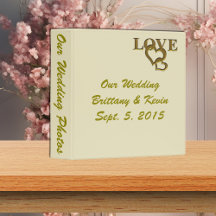 Álbum de Noite de Amor e Corações Dourados e Casam