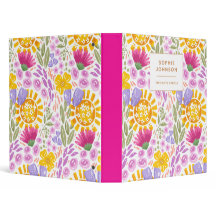 Aquarela Floral Bonito Personalizado Colorido