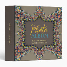 Binder de Álbum de Fotografias do na moda Jewel La