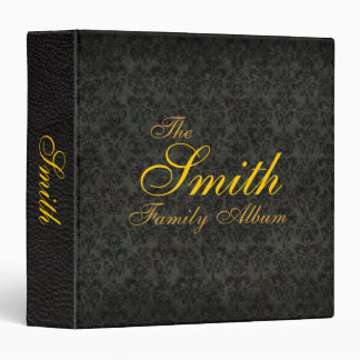 2.54cm Fichário Binder Personalizado Vitoriano Escuro de 1,5"