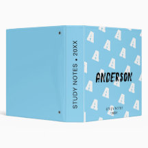 Branco manuscrito de monograma em azul