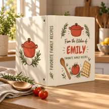 Caderno de Receitas Personalizadas da Família
